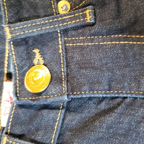 True religion Slim for size 25 blue jeans - Picture 5 of 13